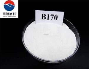 خرز تلميع سيراميكي للرمل B170، مقاس 0.045 – 0.090 مم، لمعالجة أسطح المعادن